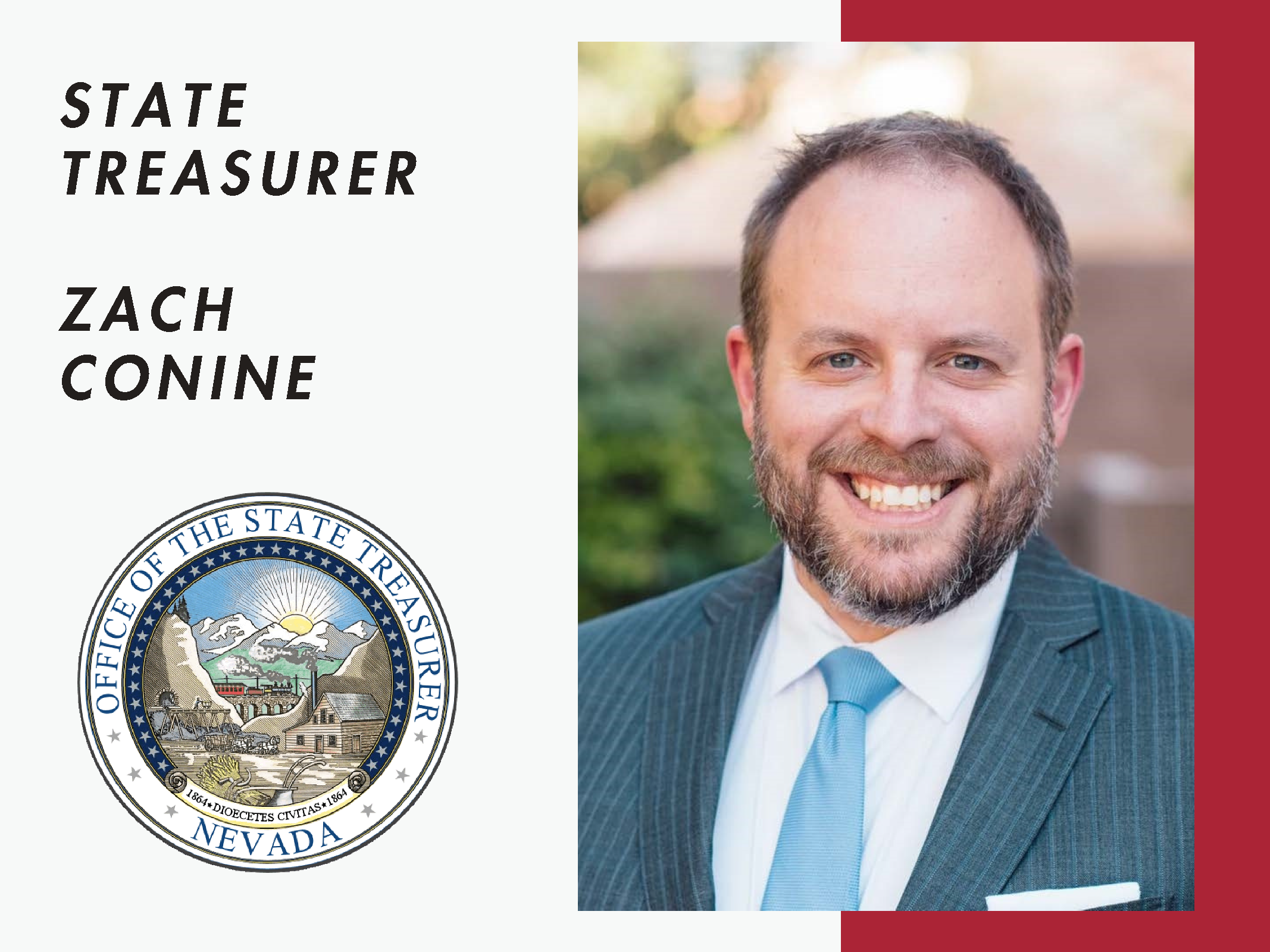 State Treasurer Zach Conine